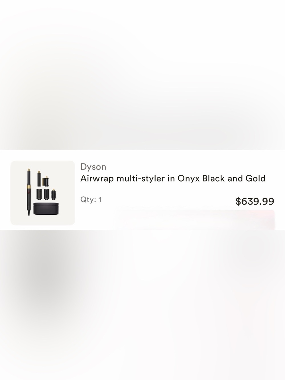 Dyson Air Wrap Multi Styler in Black + Gold